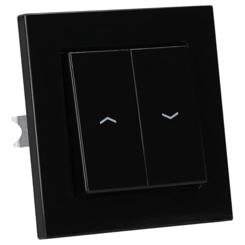 Jung Jalousieschalter Set Schwarz Serie A mit AC581SW Rahmen 1fach + 509VU Jalousie-Wippschalter + A595PSW Wippe f. Jalousie-Schalter/-Taster (Duroplast) Jung Jalousieschalter Set Schwarz Serie A mit AC581SW Rahmen 1fach + 509VU Jalousie-Wippschalter + A595PSW Wippe f. Jalousie-Schalter/-Taster (Duroplast)