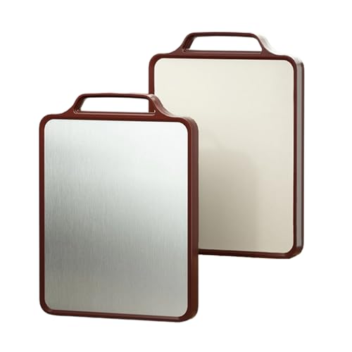 Titanium Cutting Board – 2-in-1 Large 15.4"×11.8" Double-Sided Kitchen Chopping Board with Wheat Straw PP Flip Side