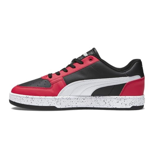 PUMA Mens Caven 2.0 Speckle Lace Up Sneakers Shoes Casual - Black, Red - Size 8.5 M3