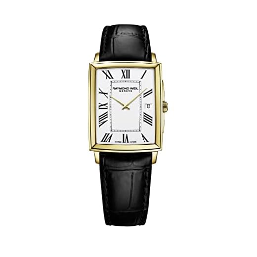 Raymond Weil Reloj Toccata, 5425 -PC -00300, rectángulo, Cuarzo para Hombre Blanco