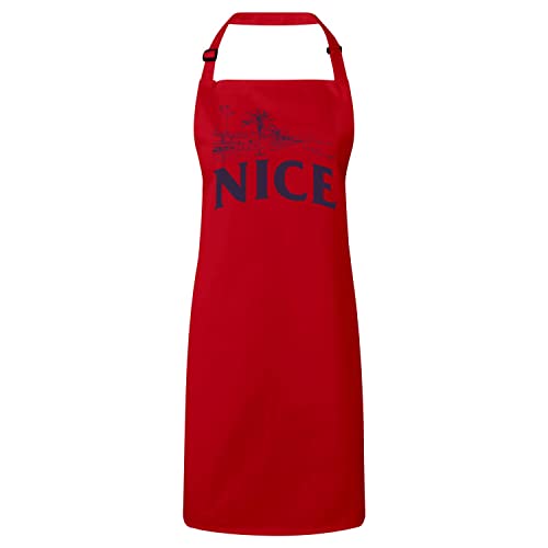 Tablier de cuisine premium au design minimaliste inspiré de Nice