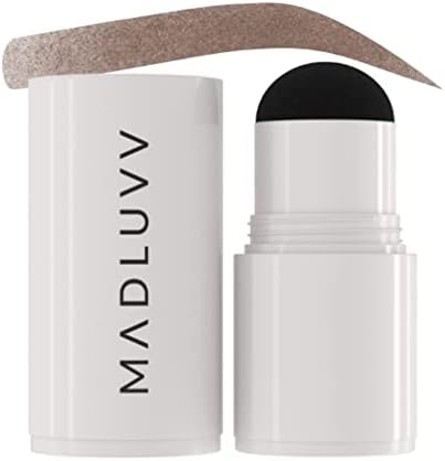 MADLUVV Brow Stamp Refill for Sparse Brows & Root Touch Up (Medium Brown)
