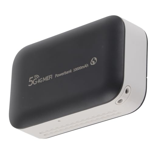 Image of Semme Portable 4G WiFi Router with 10000mAh Battery for Phone Laptop and Tablet Supports 10 Users Lightweight and Compact Design