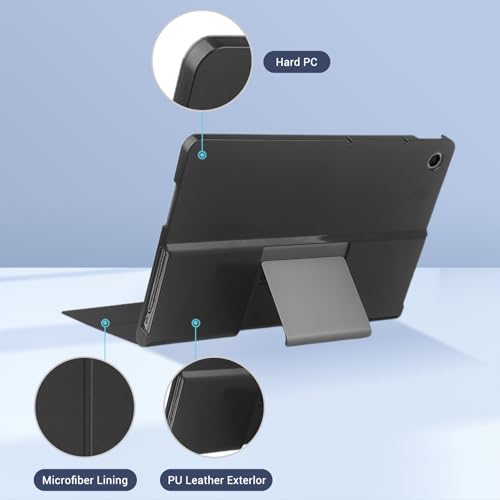 ProCase Tablet Case for Lenovo Tab Plus 11.5 Inch 2024, Hard Shell Smart Cover for 11.5" Lenovo Tab Plus 2024 Release -Black