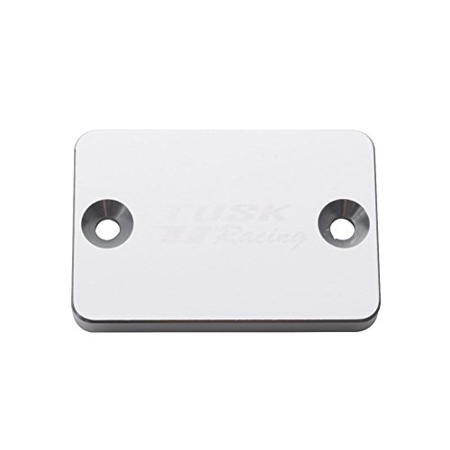 Tusk Anodized Front Brake Reservoir Cap Silver -Fits: Honda TRX 400EX 1999-2008