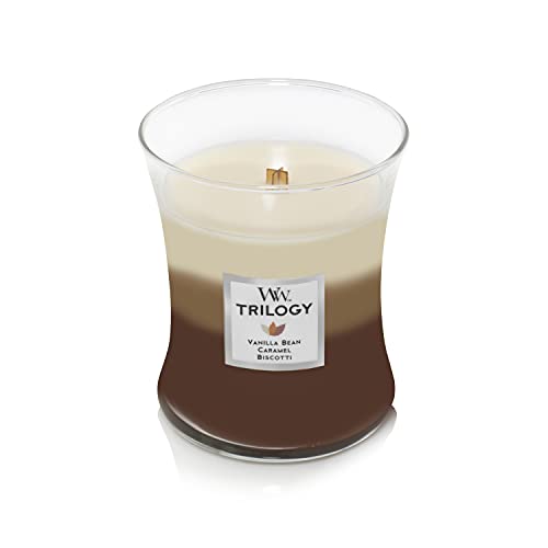 Woodwick Café Sweets Medium Hourglass Trilogy Candle, 9.7 Oz. #TOP1