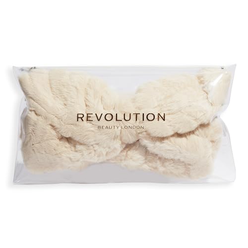 Revolution Skincare Hair-Tie Headband, Ultra-Soft, Multi-Use Bunny Ears Headband, Keep Hair Out Of Your Face - Image 3