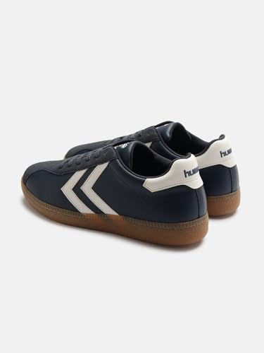 Image of hummel Classic Triumph Casual Suede Sneaker for Men Lightweight with Synthetic Suede Enhanced Comfort Cushioned Insole and Slip-Resistance Work and Play Business Casual Shoes