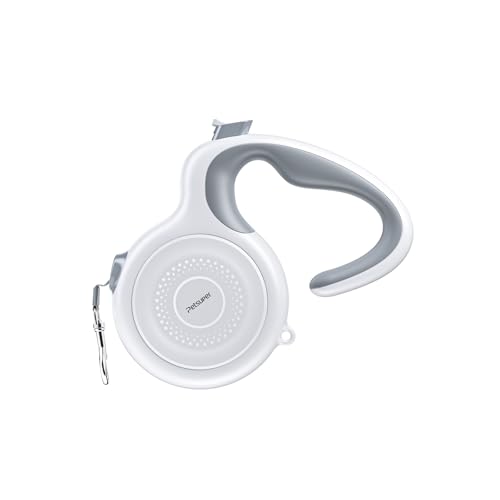 Laisse Chien Enrouleur, Laisse Enrouleur à Freinage Actif 3m Antichoc, Adapté aux Petits Chiens Pesant Moins de 20kg