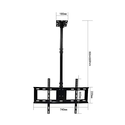 Support de plafond pour téléviseur pour regarder la TV sans reflets - 3