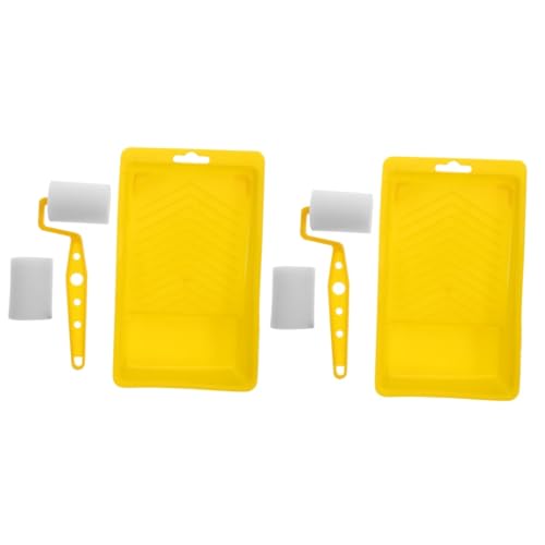 UPKOCH 2sets Rulli Per Pittura Portatile Rulli Spugna Per Verniciatura Muri Finestre e Soffitti Strumenti Leggeri e Facili Da Usare Per Progetti