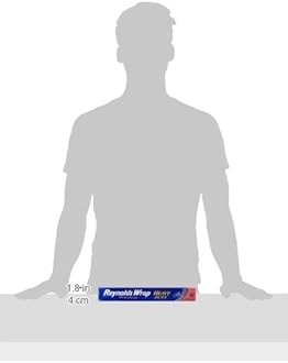 Reynolds Wrap Heavy Duty Aluminum Foil, 50 Square Feet (Packaging May Vary) (Pack of 2)