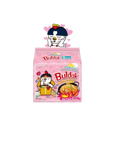 Samyang Hot Chicken Flavour Buldak Ramen Nudeln Carbonara 130g (5 Stück)