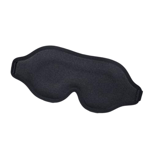 OHPHCALL 3Dステレオゴーグル sleeping mask sleep mask 快適な目隠し アイパッチ スリーピングマスク 通気性目隠し 低反発素材 Black