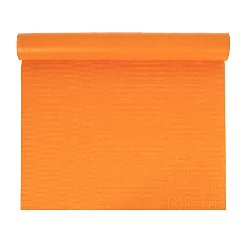 Yoga Studio Tapis de yoga Oeko-Tex 4,5 mm, Orange mandarine