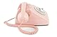 GPO 746ROTARYPINK Retro Telefon mit Wählscheibe im 70er Jahre Design Pink- Nelke Rosa