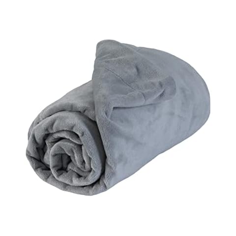 Manta PetFusion Premium Reversible Gris para Pequeños Perros o Gatos (79x69 CM) Cover
