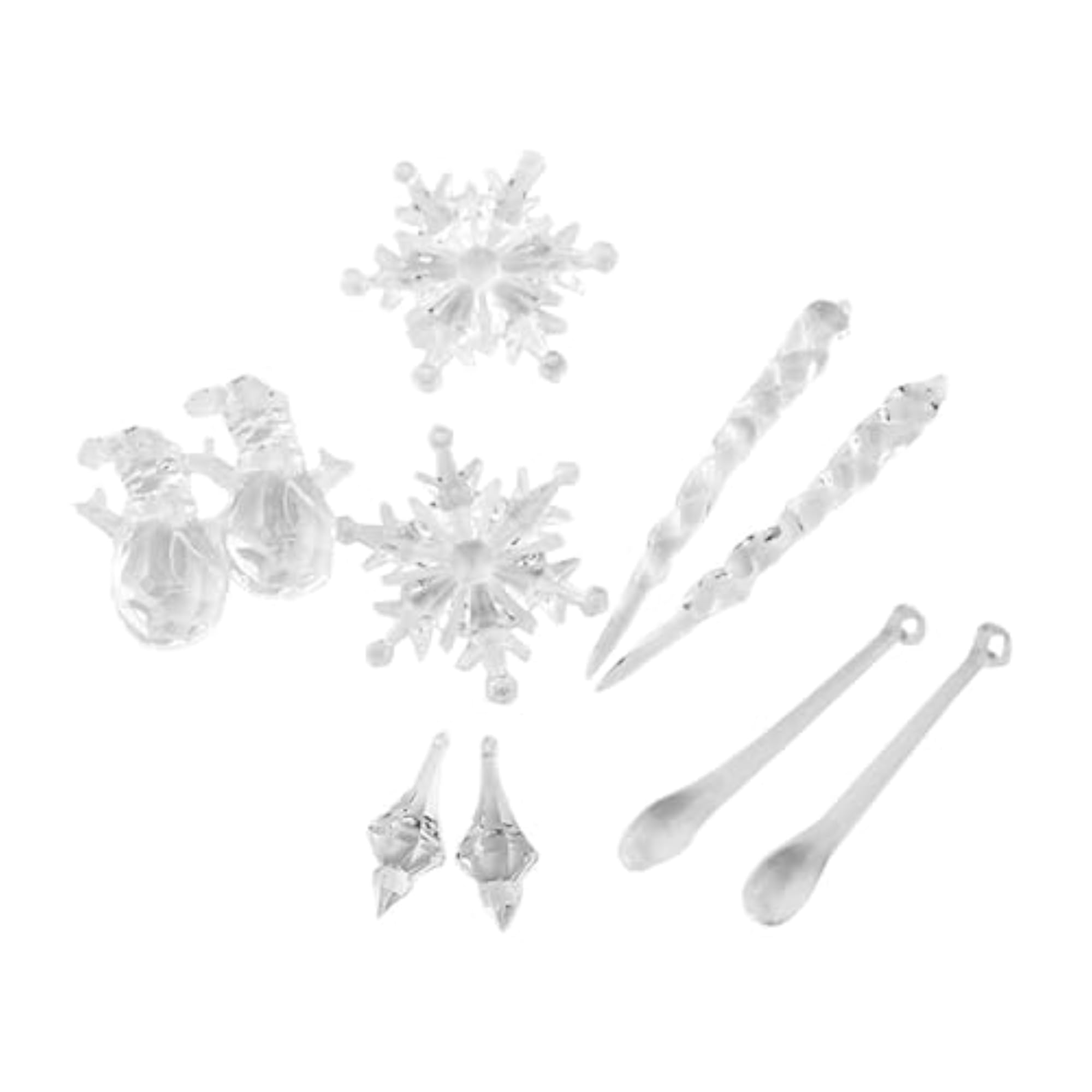 10 Pieces Christmas Tree Pendants Decoration Set