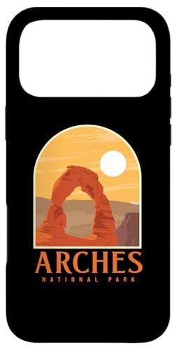 Utah Vintage Retro Hiking Camping Arches National Park �X�}�z�P�[�X iPhone 17 Pro Max �p