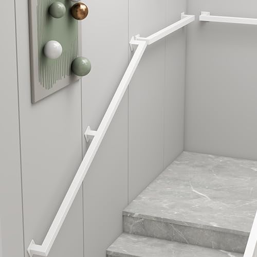 Treppengeländer für den Innenbereich, quadratisches Rohr-Design für erhöhte Sicherheit und Haltbarkeit, ideal für private und gewerbliche Treppen