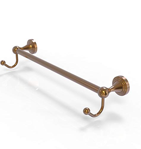 Buy 2 get 3 Allied Brass SG-41-36-HK Sag Harbor Collection 36 Inch Integrated Hooks Towel Bar, 36", Brushed Bronze