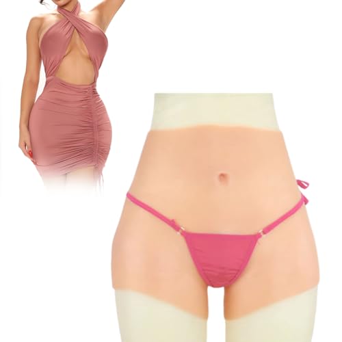 Culotte en silicone réaliste pour cacher l'entrejambe et élargir les hanches