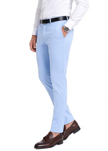 Image of SUNPOINT Formal Pants for Men Office Wear - Premium Regular Fit Formal Trouser for Men, Boys, Gents Bottom Formal wear for Office Meeting, Party, Gathering, Wedding