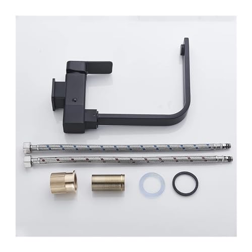 Robinet à poignée unique pliable argent pour évier de cuisine - 3