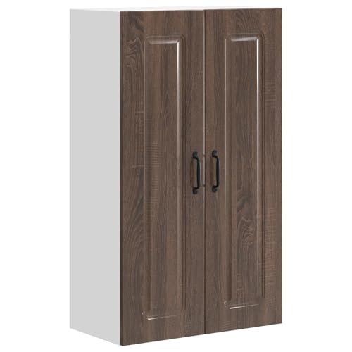 Genérico Mueble de Cocina Kalmar Roble Marrón 60 x 31 x 100 cm,Mobiliario,Armarios y Almacenamiento,Armarios de Cocina,884791