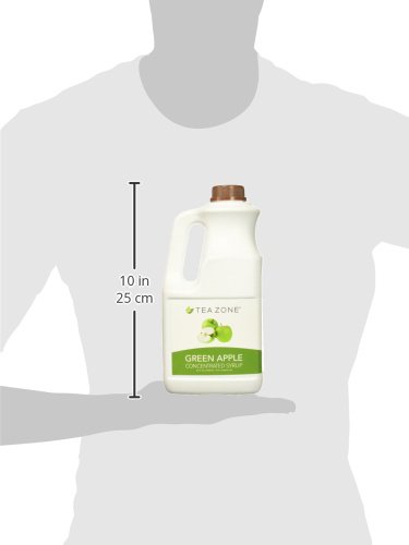Tea Zone 64 Fl.oz Green Apple Syrup #TOP3