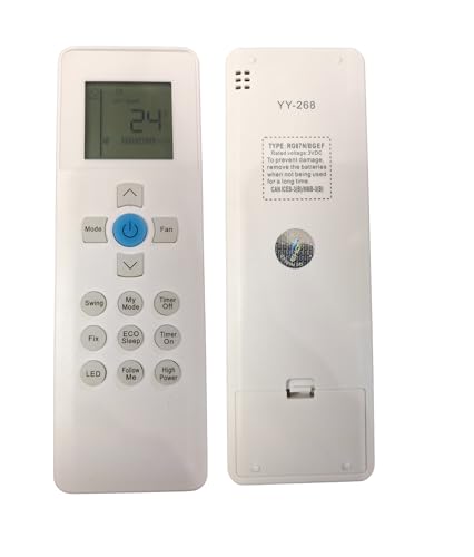 Image of Ehop RG67N /BGEF Compatible Remote Control for Carrier AC
