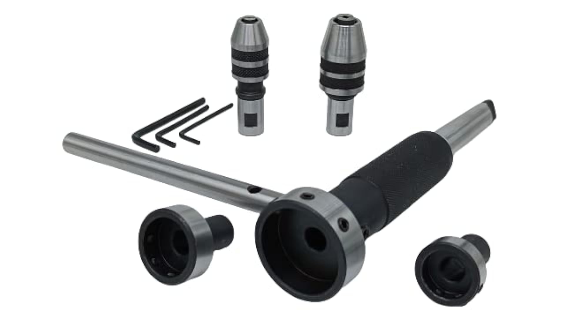 Tapping, Reaming and Threading Die Holder Set for Lathe