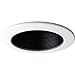 Progress Lighting P8144-31 Baffle Trim UL/CUL Listed for Damp Locations, Black