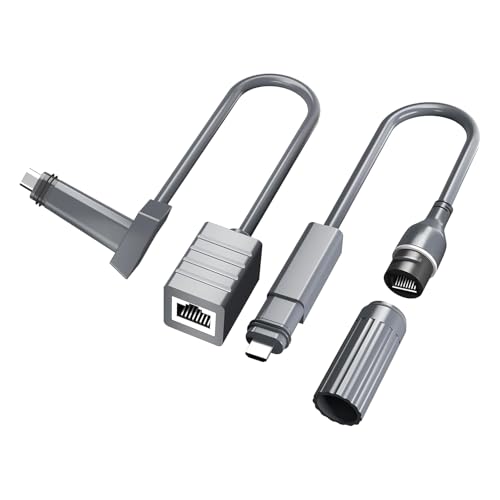 Adaptador SPX a RJ45 para conexión de red rápida en satélite pequeño