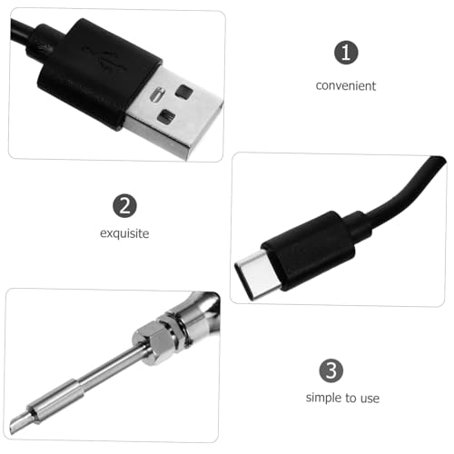 Ensemble de soudure portable USB Vaguelly à chauffage rapide pour modélisme