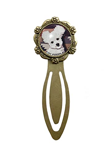 トイプードル 縦 ブックマーカー 犬 クリップ イヌ ブックマーク しおり 犬