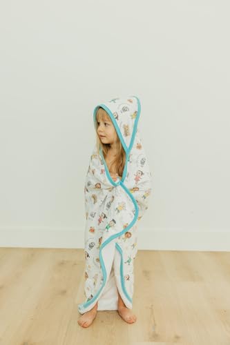 Image of Copper Pearl Premium Knit Hooded Bath Towel CoComelon Friends