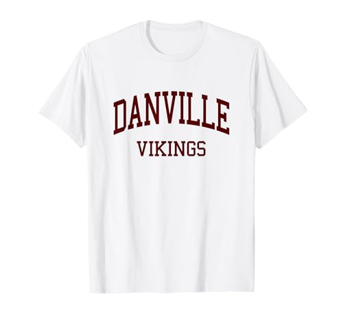 Danville High School HS Danville IL Retro T-Shirt