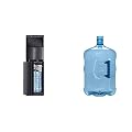 CLBL720SCXBLK Brio Moderna Touchless Bottom Load Water Cooler Dispenser - Self-Cleaning, Motion Sensor, Tri Temp Dispense, Child Safety Lock, Holds 3 or 5 Gallon Bottles