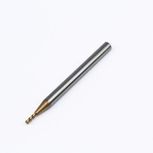 1Pcs HRC60 1.5mm Solid Carbide Endmills D1.5X4LXD4X50 4F Lute Standard Length Side Milling Slotting Profiling Face CNC Endmill