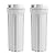 iSpring HW12X2 Water Filter Housings for Reverse Osmosis Systems of 10"x2.5" Cartridges, Pack of 2, White