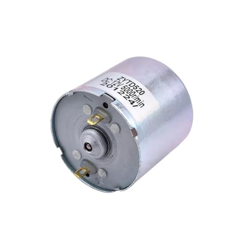 Motor de corriente continua SVC 520-03C de imán permanente y doce voltios 4
