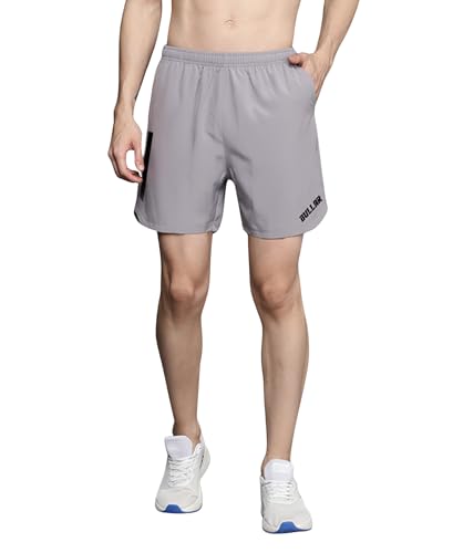 Image of BULLAR Premium Polyester Training Shorts Combo, Gym wear, Running, Sports,Workout Dryfit, Quick Dry Shorts with Drawstring