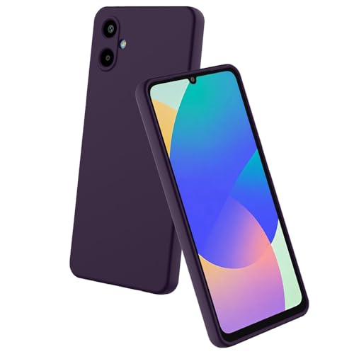 Image of Back Cover for Samsung Galaxy F06 5G / M06 5G | Full Camera Protection | Premium Liquid Silicon Case | Flexible Bumper Case for Samsung Galaxy F06 5G / M06 5G (Purple)