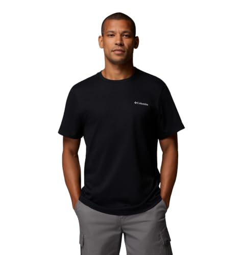 Columbia Herren Basic Tee Kurzarm T-Shirt Schwarz XS – Ansicht 1