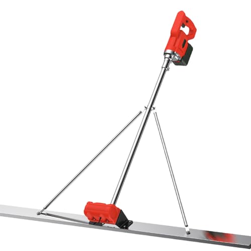 Beachtiful Strumento per la Finitura del Calcestruzzo, Kit Vibrante per Massetto in Calcestruzzo, Macchina Vibrante per la Finitura del Cemento del Massetto Senza Fili