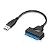 USB 3.0 Sata Cable Sata to USB Adapter 2.5 Inches 22 Pin Ssd Sata Cable Clever and Attractive