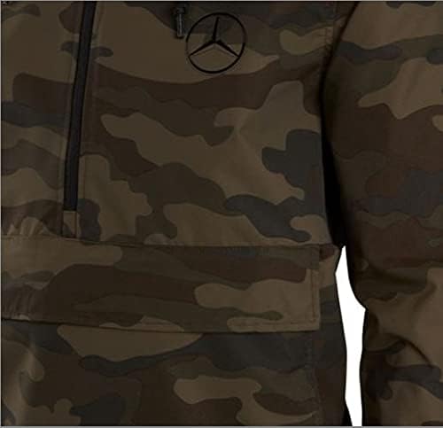 Vista 4 de Mercedes Benz Camo - Cortavientos unisex resistente al agua