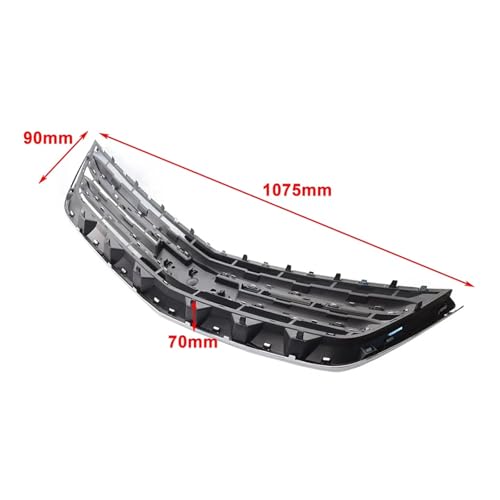 Grille inférieure supérieure Impala 2017 avec fixation clipsée haute résistance - 5