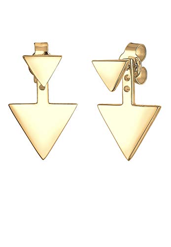 Preisvergleich Produktbild Elli Ohrringe Earjacket Dreieck Geo 925 Sterling Silber